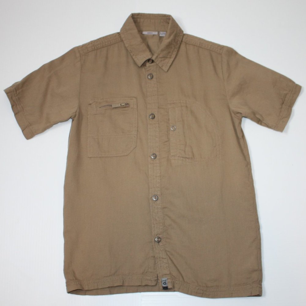 Mexx Boy's Short Sleeve Button-up Shirt size 9-10